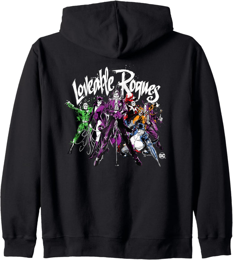 Batman Loveable Rogues Kapuzenjacke