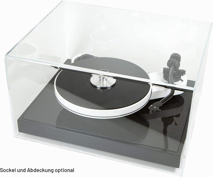 Pro-Ject RPM 3 Carbon Plattenspieler mit Riemenantrieb (inkl. Ortofon 2M Silver, Weiss) inkl. Ortofo