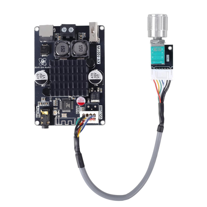 Bluetooth Verstärker Modul,TWS DC 9-24V 100W Mono Audio Verstärkerplatine mit AUX USB Bluetooth Plat