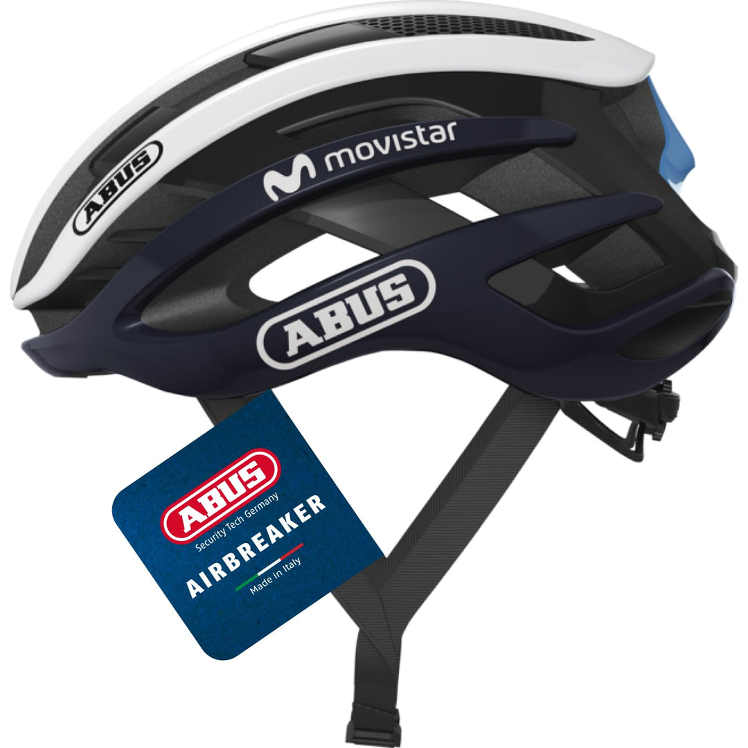 ABUS Rennradhelm AirBreaker - High-End Fahrradhelm für den professionellen Radsport - für Jugendlich