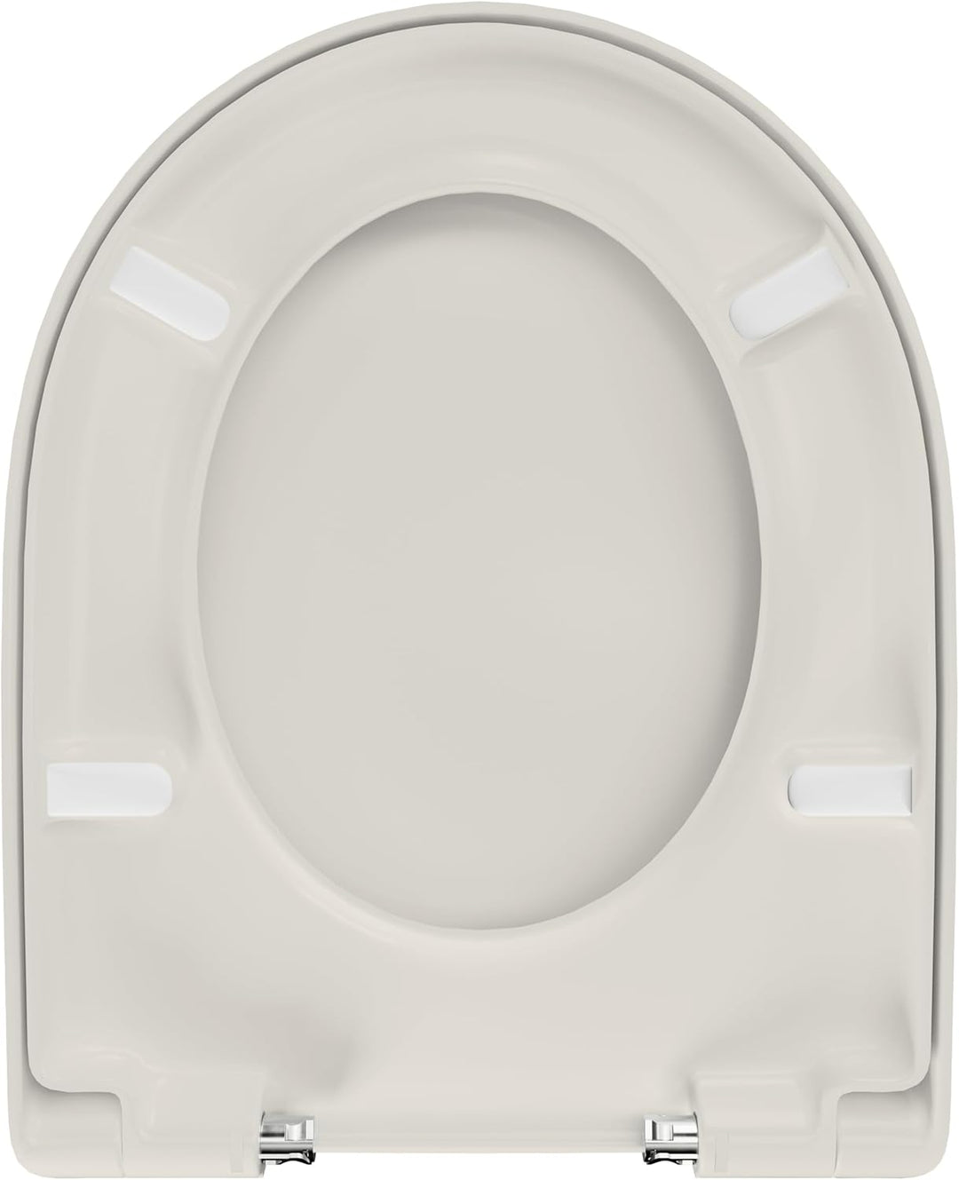 LUVETT® WC-Sitz mit Absenkautomatik D140 D-Form Soft Close® & TakeOff EasyClean Abnahme, hygienisch