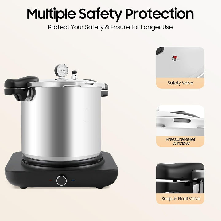 22L Schnellkochtopf 23Qt Aluminiumlegierung pressure cooker