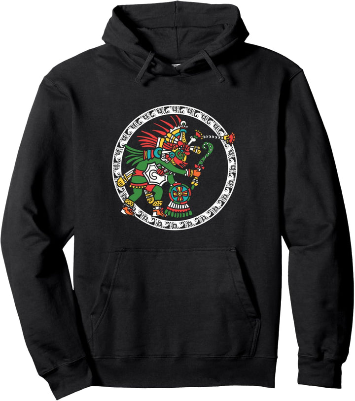 Mexiko Ureinwohner Zivilisation Ethnisch Aztek Geschenk Pullover Hoodie
