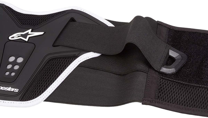Alpinestars Saturn Herren Nierengürtel Offroad Body Armor, Schwarz/Weiss Einheitsgrösse Black White,
