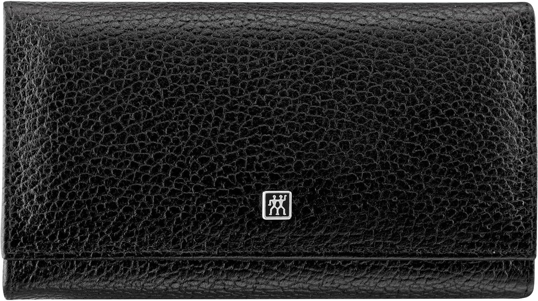 ZWILLING Maniküre und Pediküre Set, Reise Etui Set, Nagelpflege, Leder, 7-teilig, Schwarz Schwarz Si