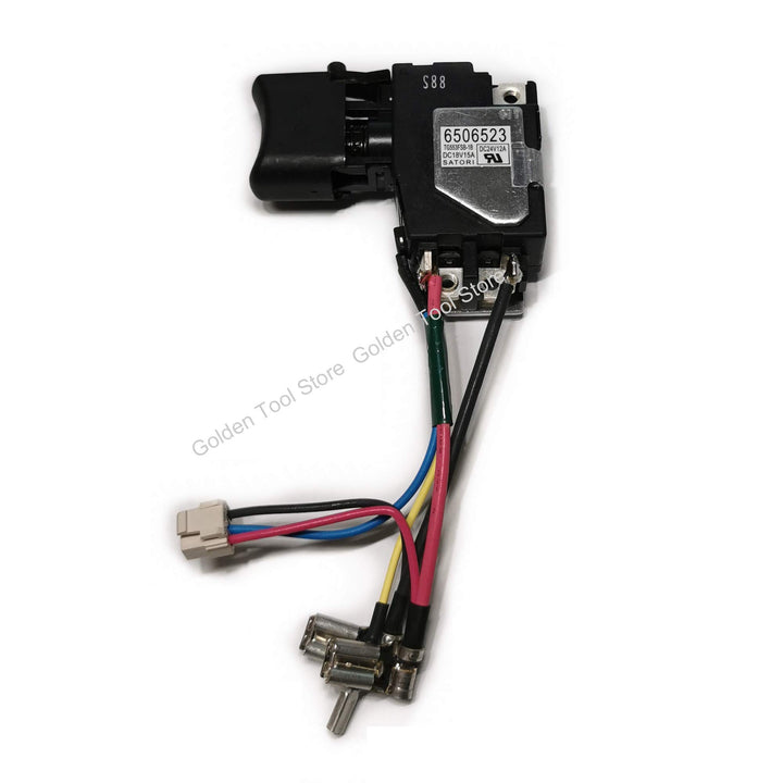 Schalter 6506523 650652-3 für Makita BTW250RFE BTW251RFE DTW251RFE BTW250 DTW250 DTW251Z DTW251RMJ B