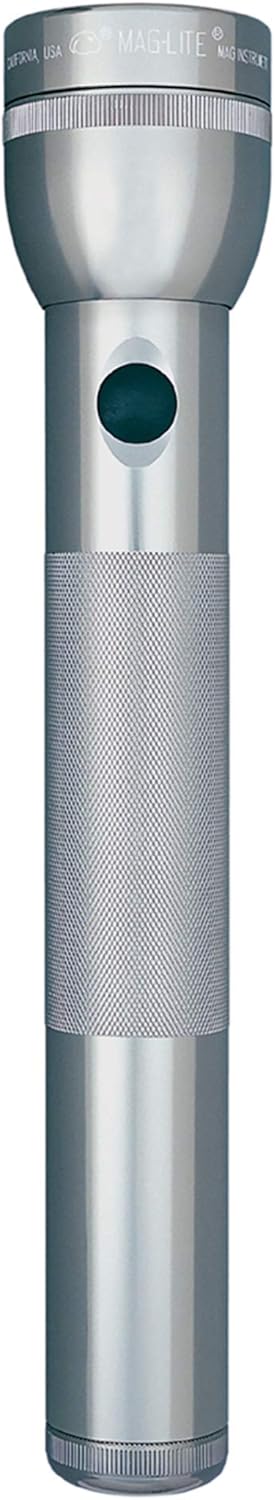 MAGLITE MAGLITE Xenon-Lampe 3D Taschenlampe grau Grau 3 Cell in Blister Pack, Grau 3 Cell in Blister