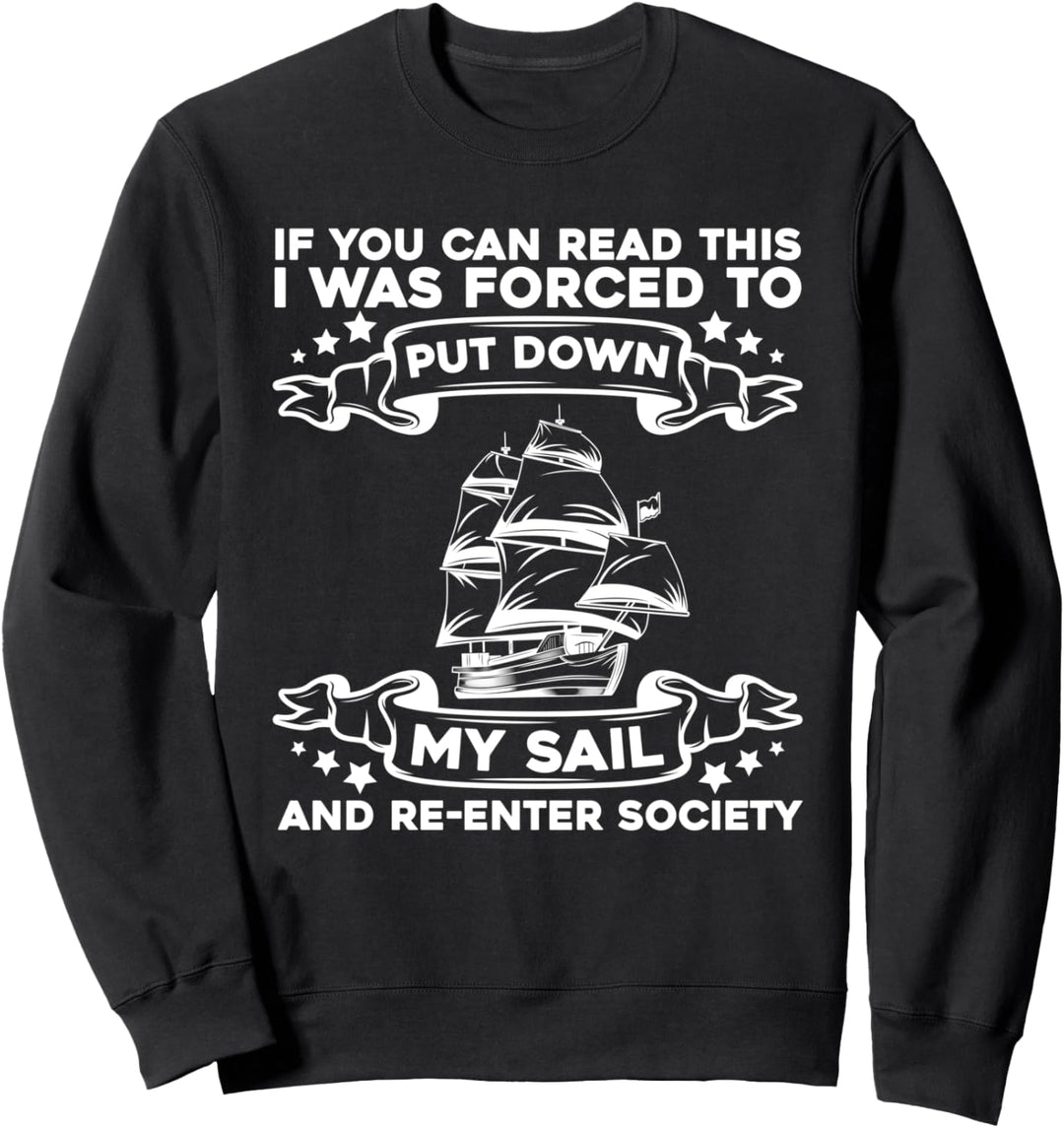 Segler Boot Anker Segelboot - Kapitän Segeln Sweatshirt