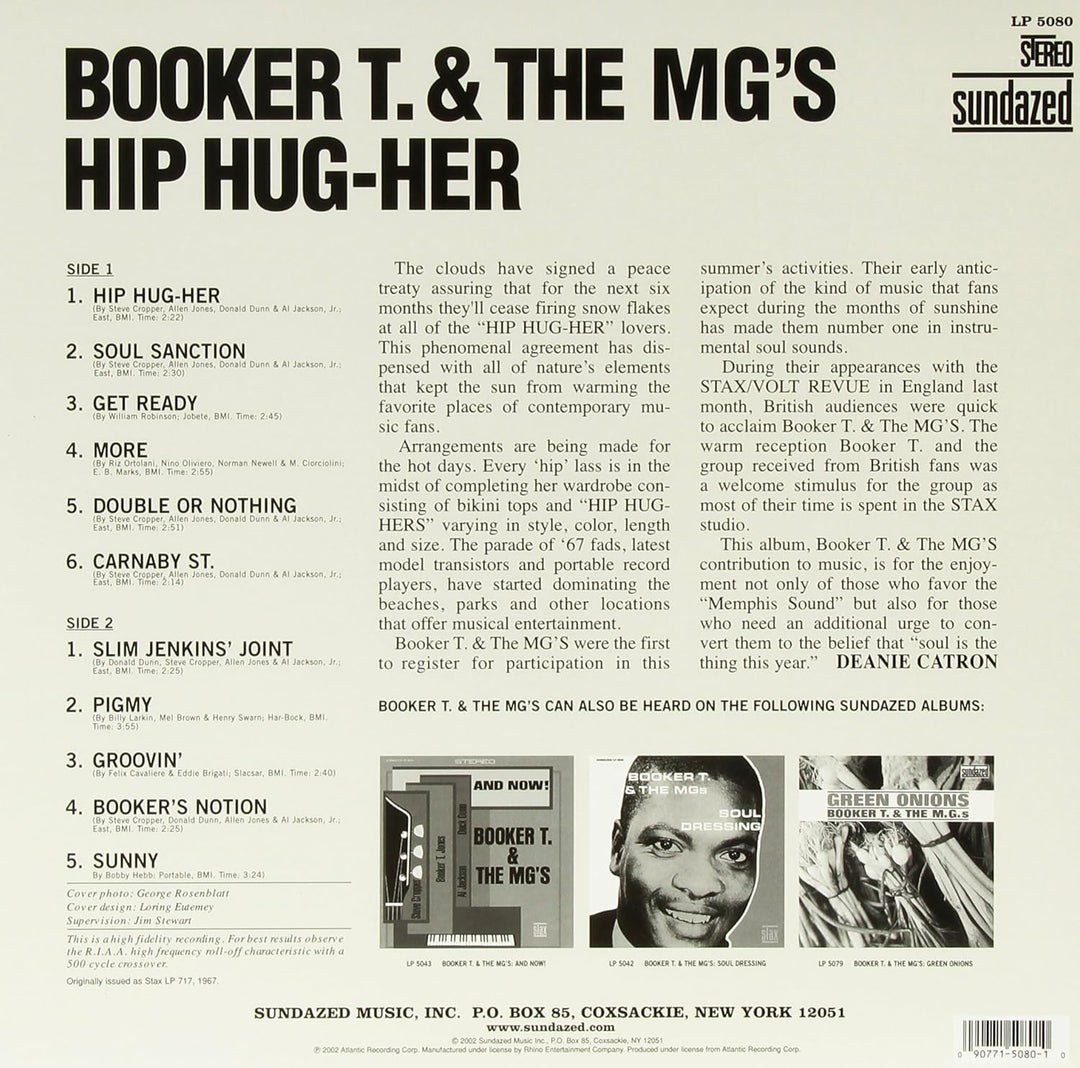 Hip Hug Her, Vinyl