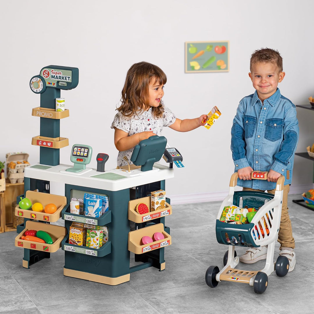 Smoby Supermarkt mit Einkaufswagen