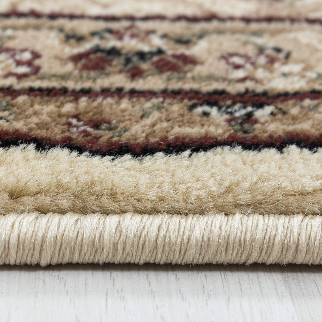 Carpetsale24 Orientteppich Kurzflor Orientalischer Teppich, Klassisch Oriental Ornament Design, Rech