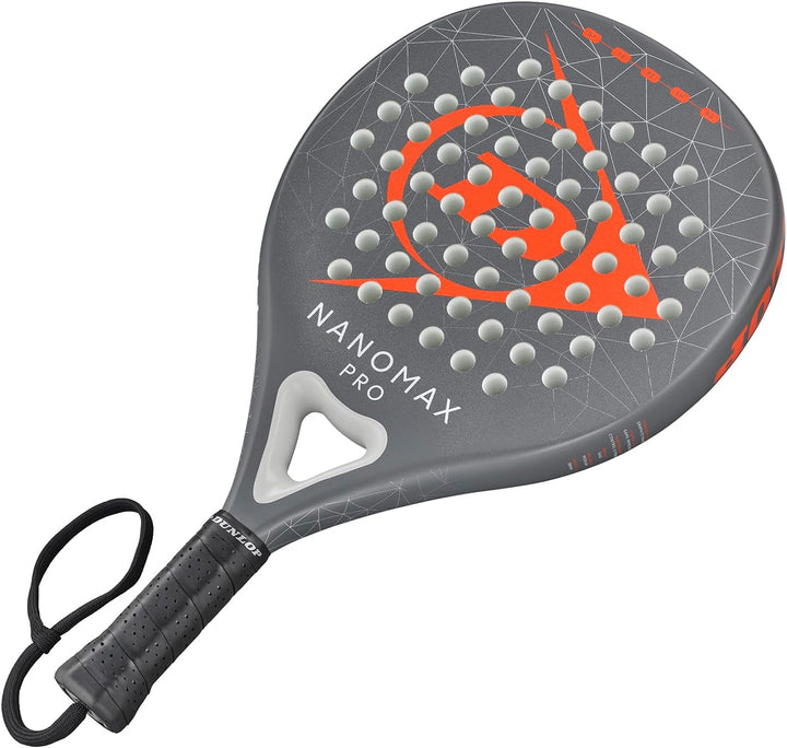 Dunlop Padel Bat Nanomax – Hybridform, Graphit-Rahmen, Medium-Balance Pro, Pro