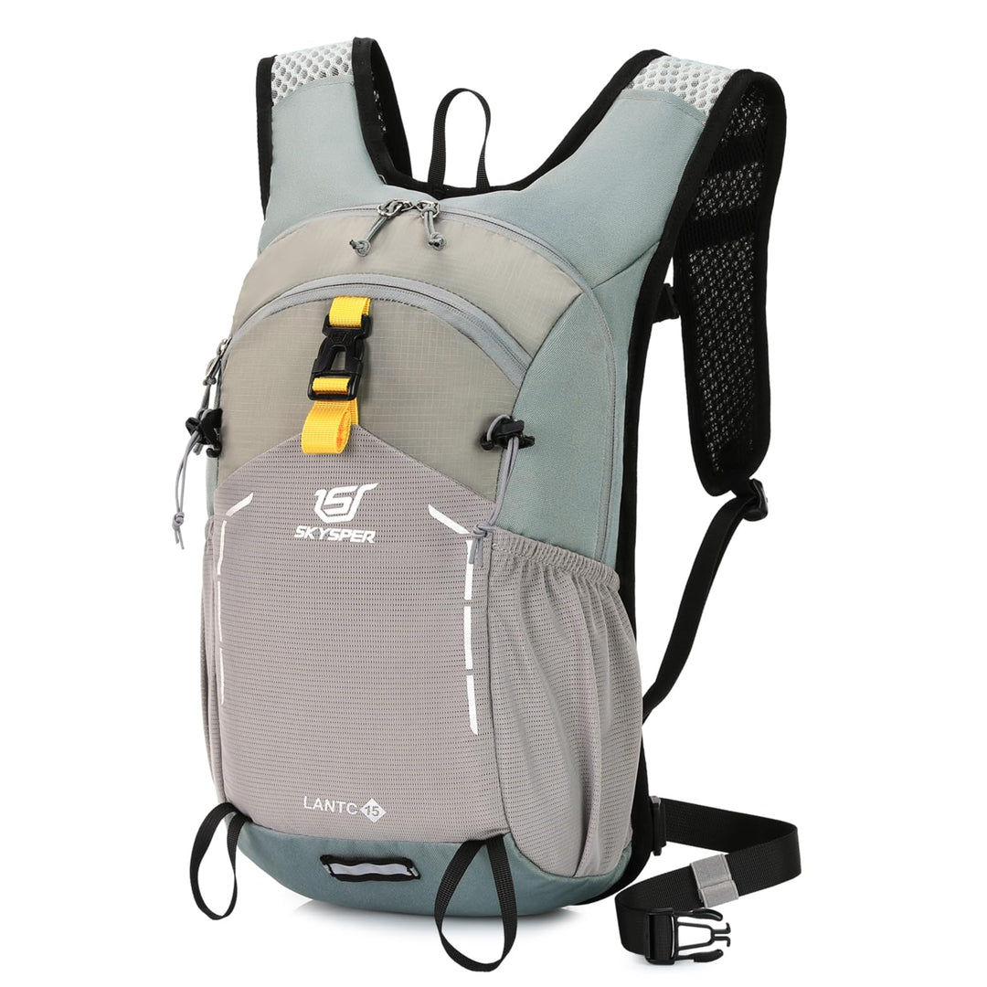 SKYSPER Wanderrucksack 15L Rucksack Herren Klein Tagesrucksack Leichter Trekkingrucksack für Wandern