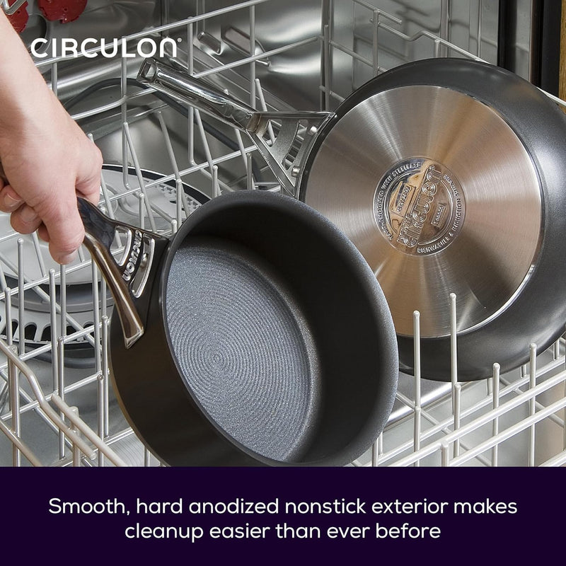Circulon Infinite Pfannenset Induktion 2-teilig - Bratpfanne 25cm und 30cm im Set - Antihaft Pfanne