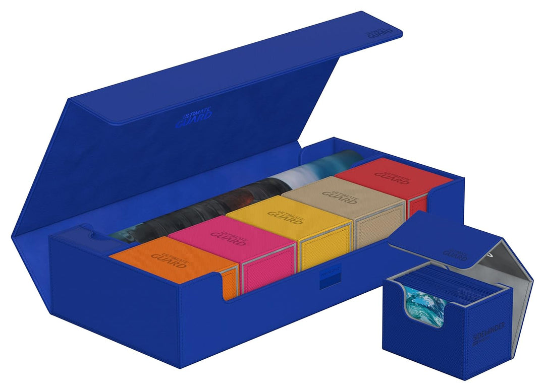 Ultimate Guard Superhive 550+ XenoSkin Monocolor Blau, Blau
