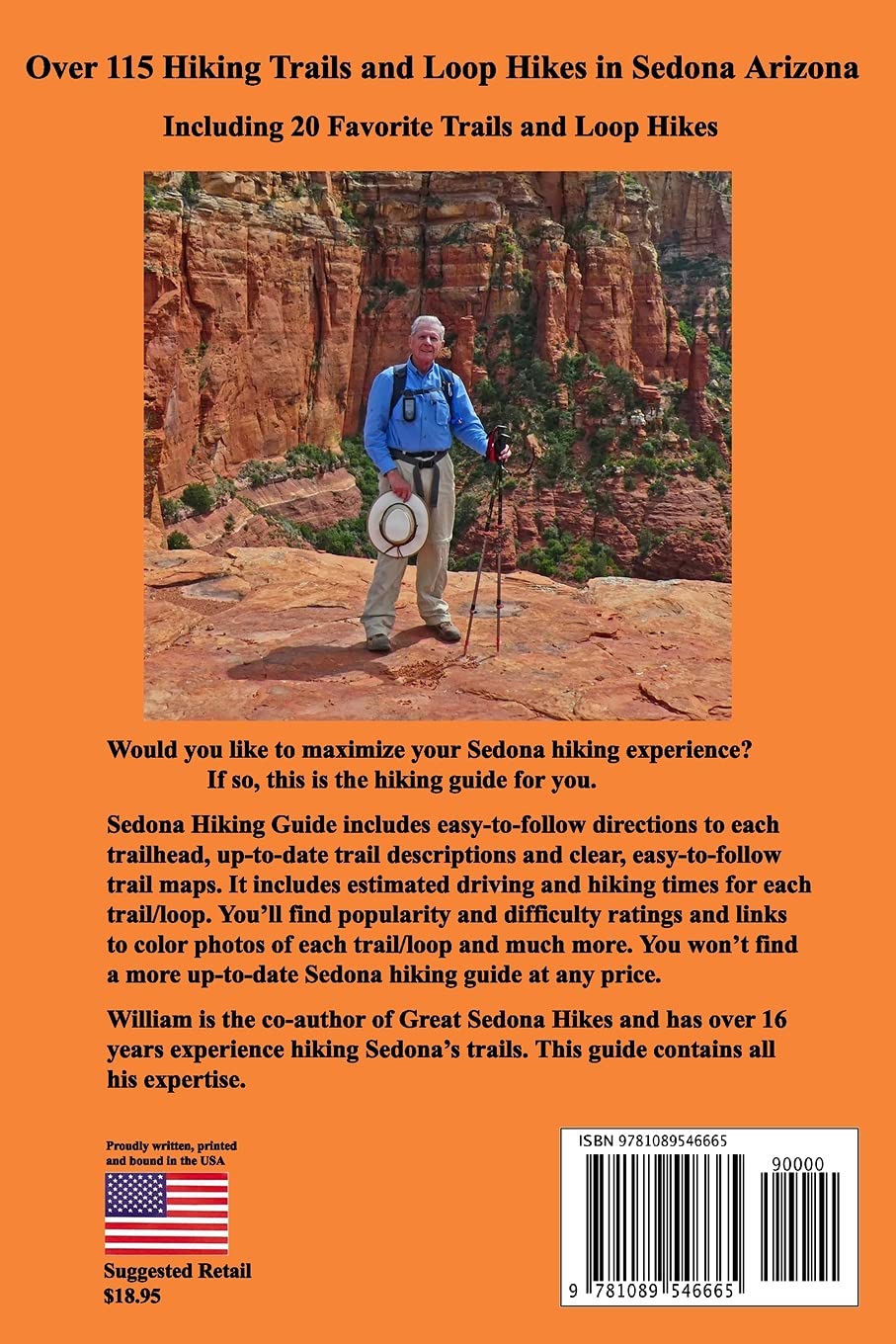 Sedona Hiking Guide, Taschenbuch