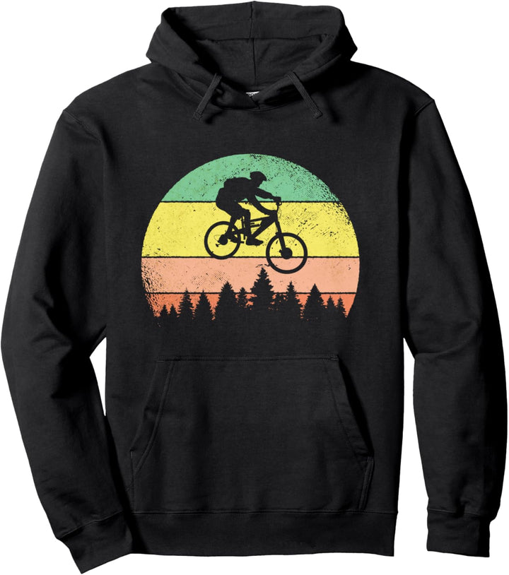 MTB Downhill Mountainbike Mountain Bike Mountainbiker Pullover Hoodie