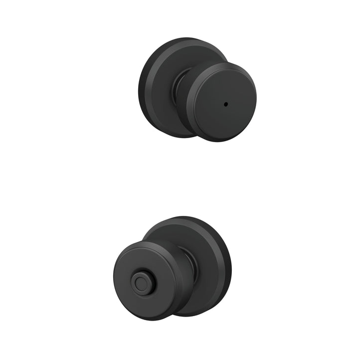 SCHLAGE F40 BWE 622 GSN Greyson Collection Bowery Sichtschutzknauf, Mattschwarz Matte Black Privatsp