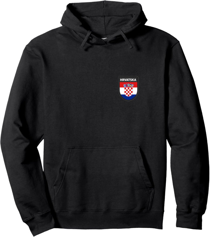 Flagge Kroatien Pullover Hoodie