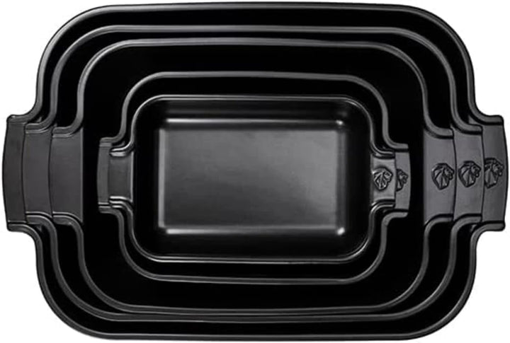 PEUGEOT - Rechteckige Auflaufform aus Keramik - 40 cm x 27,2 cm x 8,3 cm - Fassungsvermögen: 5,2 L -