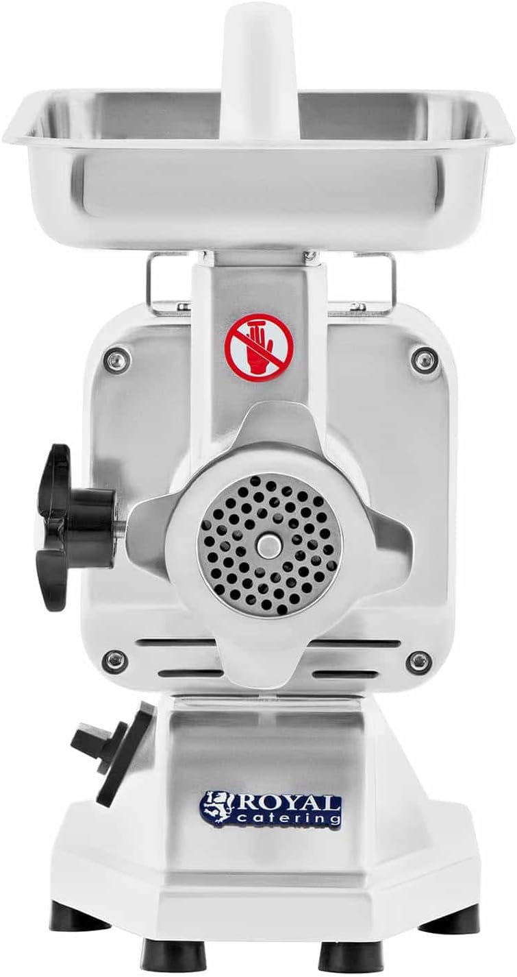 Royal Catering RCFW-120PRO Fleischwolf Wurstmaschine Fleischmaschine (elektrisch, 120kg/h, 850 W, 2