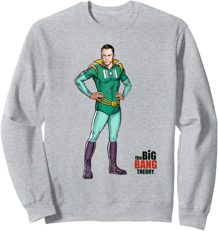The Big Bang Theory Sheldon Superhero Sweatshirt