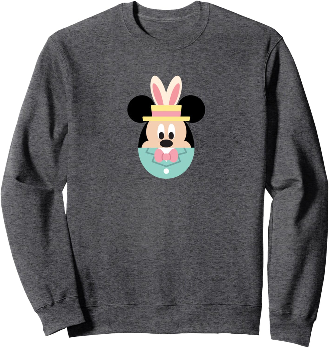 Disney Mickey Mouse Bunny Ears Easter Egg Sweatshirt