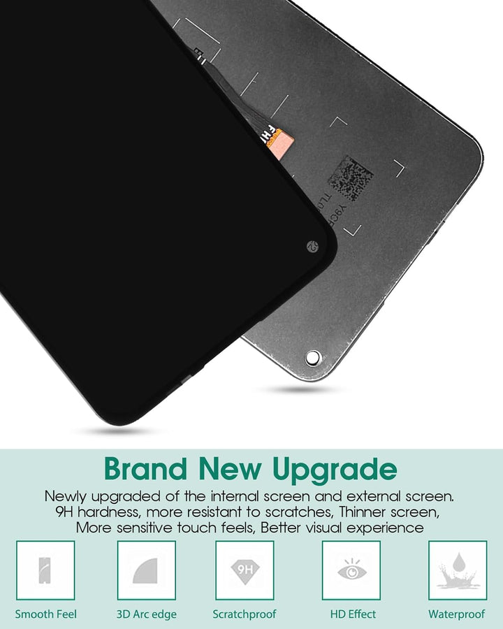 SRJTEK Kompatibel für Huawei P40 Lite 5G LCD Display Ersatzteile Assembly für CDY-NX9A Touch Screen