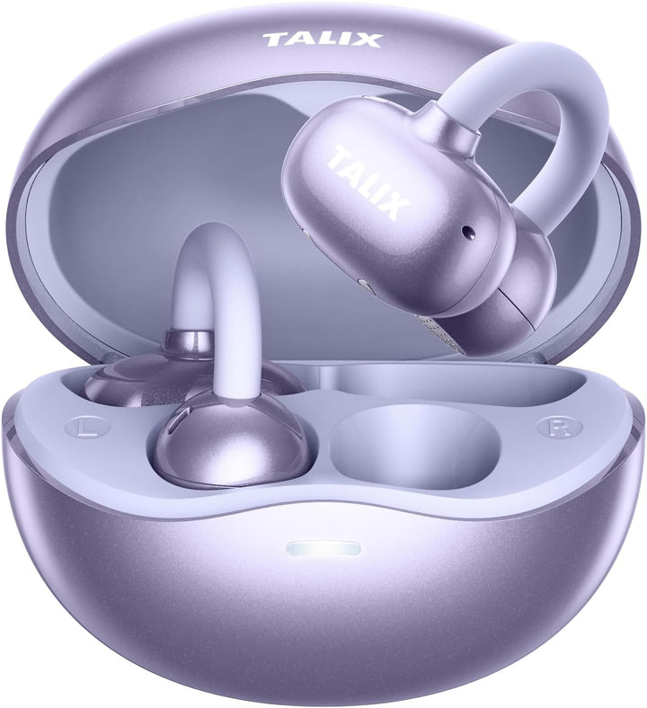 TALIX Ultra X6 Open Ear Kopfhörer,kabellose kopfhörer mit Innovatives Clip-Design, Clip On Earbuds m