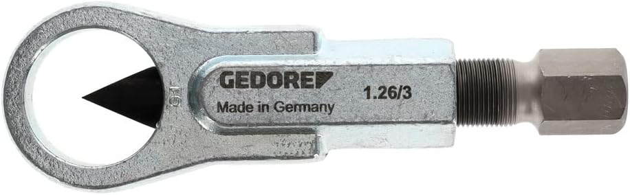 GEDORE Mutternsprenger für M16-M24 Muttern, mit Meisselstop, bis Festigkeitsklasse 6, M22x1,5, 1.26/