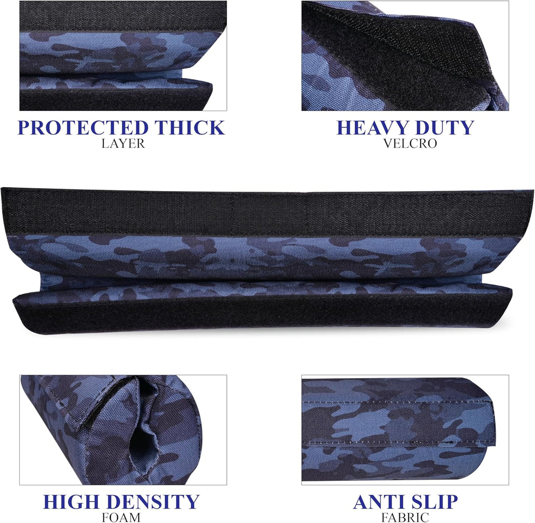 Barbell Padding, 30 mm Extra Thick, Hip Thrust Pad with Strength Fastening, Heavy Duty Rod Cushion w