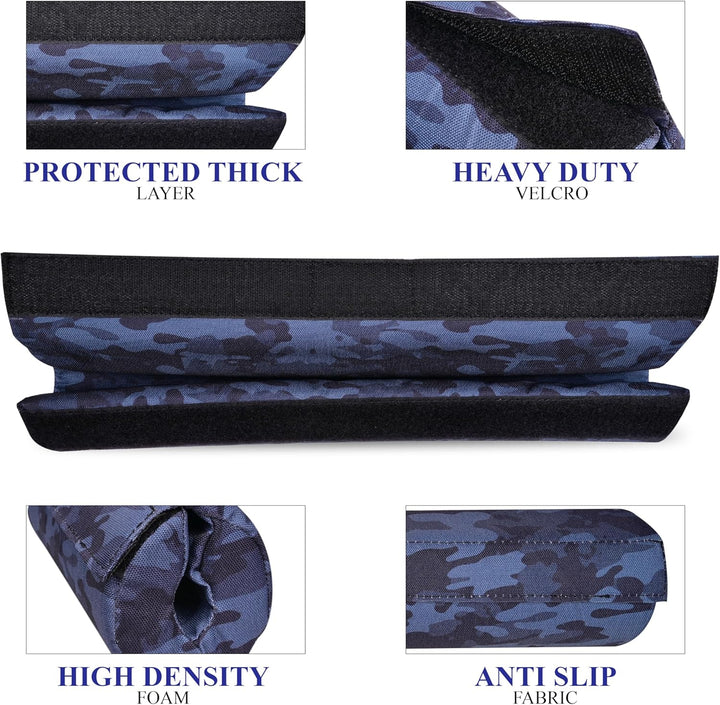 Barbell Padding, 30 mm Extra Thick, Hip Thrust Pad with Strength Fastening, Heavy Duty Rod Cushion w
