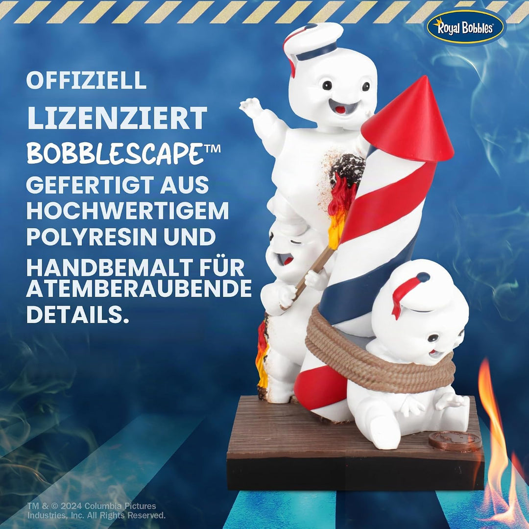 Royal Bobbles Ghostbusters Afterlife Mini Pufts Rocket Bobblescape, Polyresin Premium lebensechte Fi