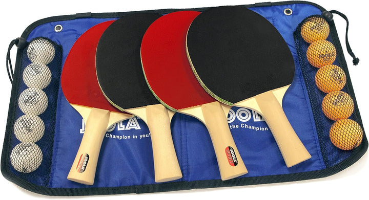 Talbot Torro Badminton-Set Family, Komplettset mit 2 Juniorschläger 53 cm, 2 Standardschläger, 3 Fed