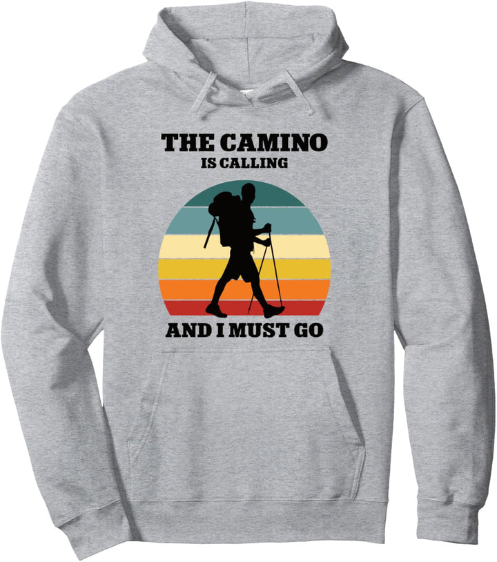 Pilgern Pilger Zubehör Wander Kleidung Wanderer Camino Pullover Hoodie