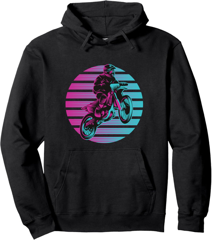 Dirt Bike Motocross Motorrad Geschenk Jungen Teenager Herren Pullover Hoodie