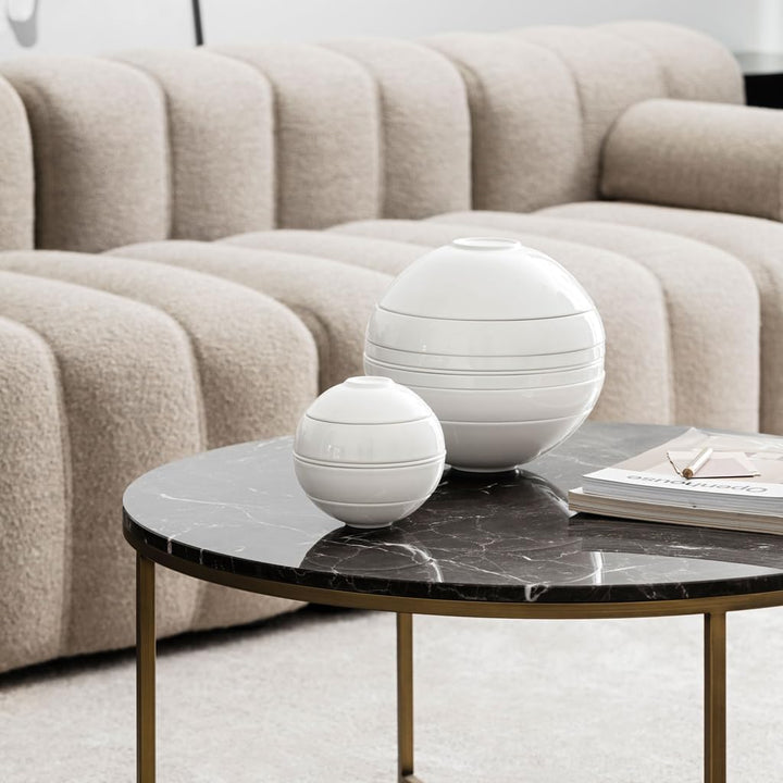 Villeroy & Boch – La Petite Boule White Snacking-Set 5 teilig Weiss, Spülmaschinenfest, Mikrowellens