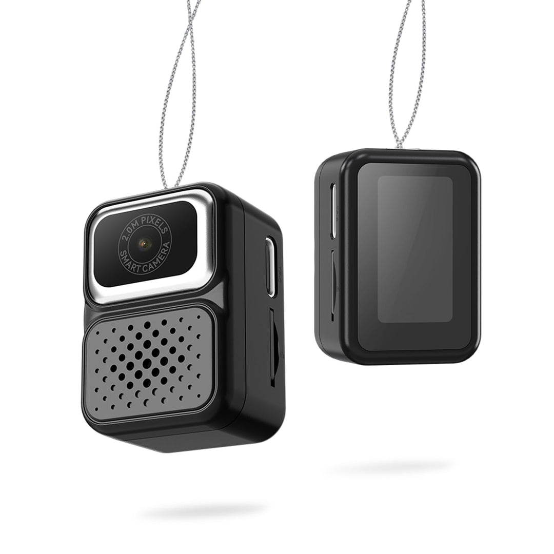 VBESTLIFE Tiny Keychain -Kamera, 1080p HD -Video 2MP Foto Tragbare Digitalkamera mit 0,96 Zoll Farbb