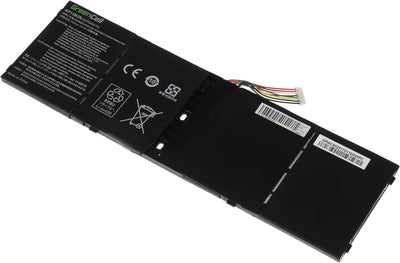 Green Cell 41CP6/60/78 41CP6/60/80 AL13B3K AP13B3K AP13B8K Akku für Acer Laptop (3400mAh 15.0V Schwa