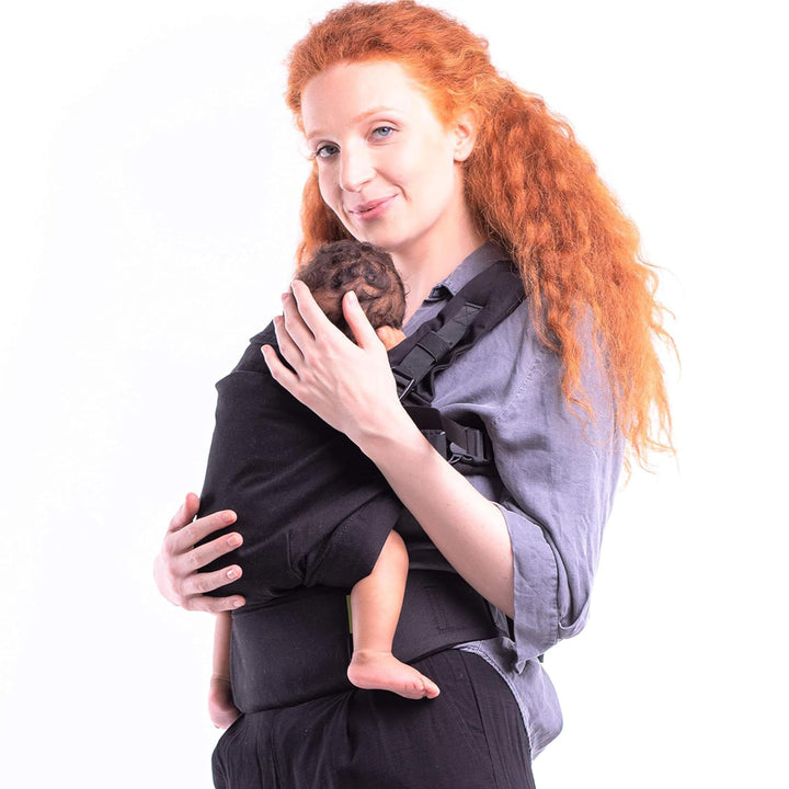 Boba X Babytrage Neugeborene ab Geburt - 2 Tragepositionen Mit Blick zum Baby und als Rucksack Kinde