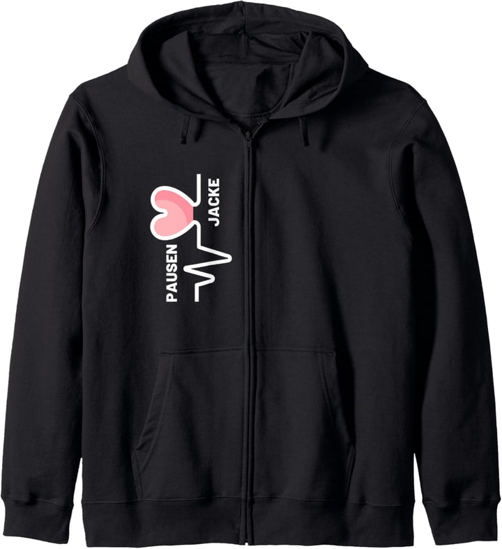 Pausenjacke Raucherpause Arbeit Kalt Mittagspause Frühstück Kapuzenjacke
