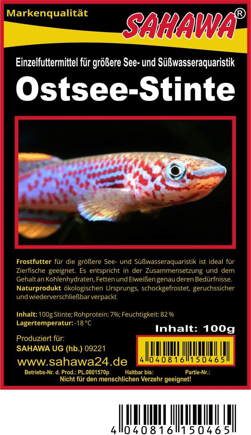 Fischfutter Frostfutter Stinte 1kg = 1Pack