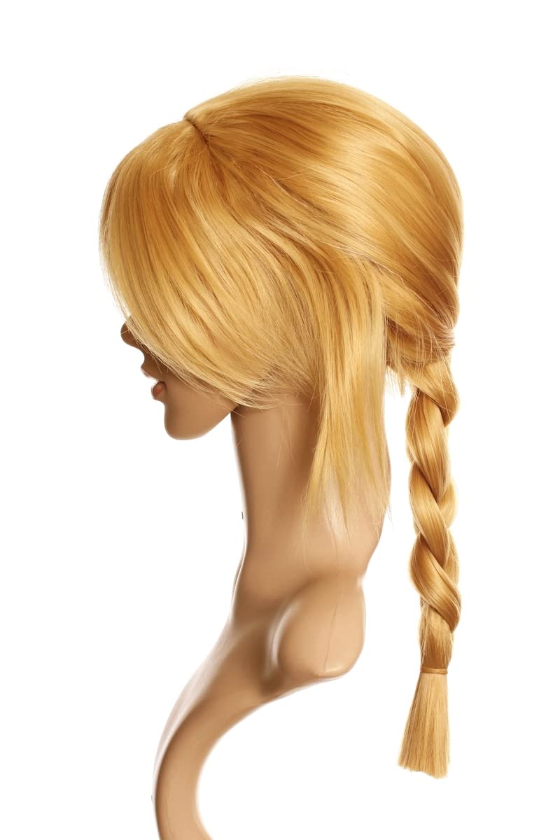 Prettyland Fullmetal Alchemist Anna EDWARD ELRIC lange Zopf Blond Damen langhaar-Perücke Cosplay Wig