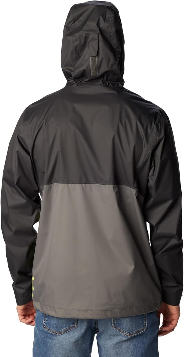 Columbia Herren Inner Limits 2 Jacket Wasserdicht Regenjacke (1er Pack), City Grey/Shark