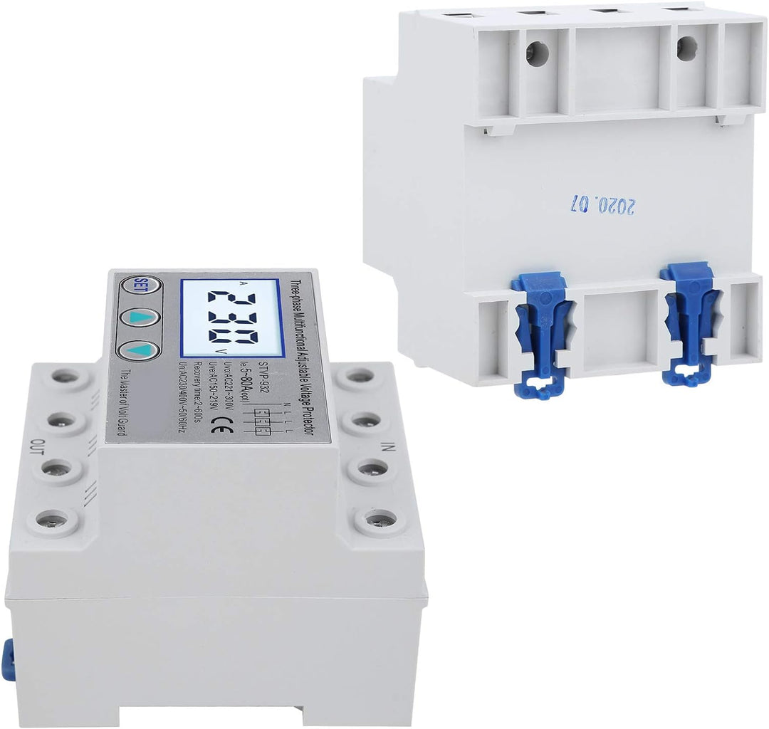 Spannungsschutz, Einstellbarer Spannungsschutz, STVP-932 230V/400V AC 3-Phasen LCD Multifunktions Sp