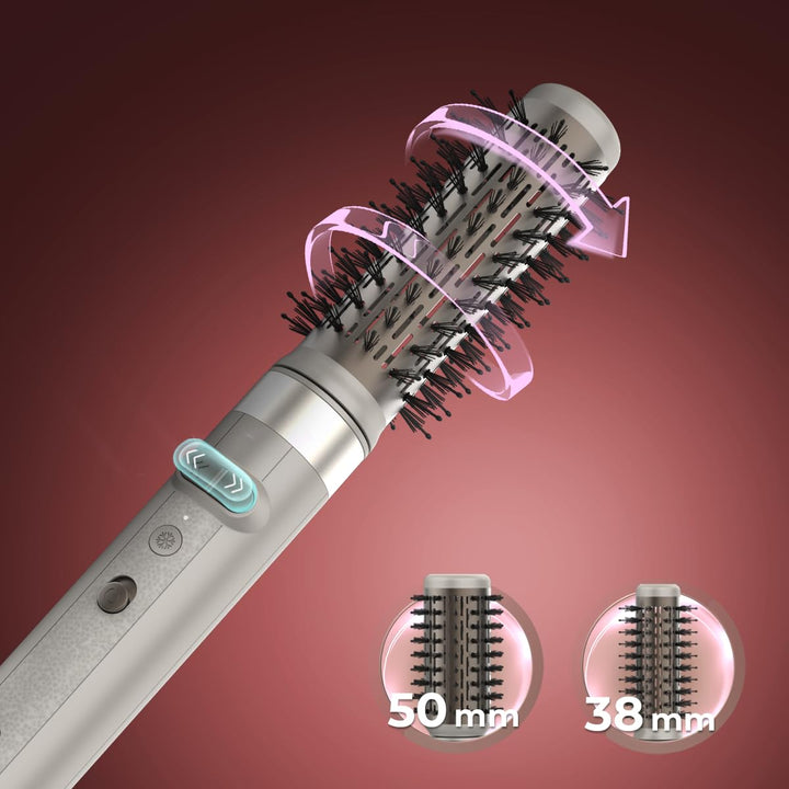 Cecotec AirGlam Gyro CeramicCare 8-in-1 Haarstyler, 8 Köpfe, 1500 W, 110.000 U/min, glättet und lock