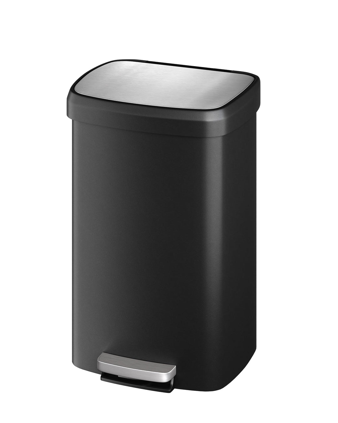GarveeHome 50 L Kunststoff-Mülleimer mit Deckel – Grosse Mülltonne für die Küche, trittöffnender Küc
