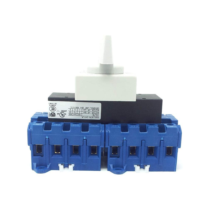 Kraus&amp;Naimer KG20A T904 VE2 +F437 Umschalter 4-polig 25A mit Stellung Netz 0 Notstrom Schnappbefesti