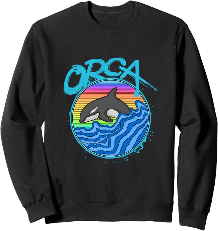 Killerwal Ozean Orca Geschenk Sweatshirt