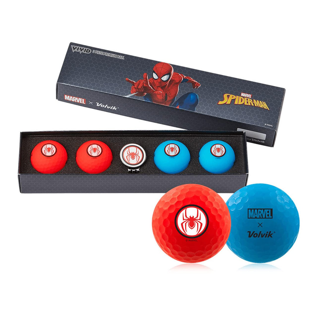 Volvik X Marvel Geschenkset Golfbälle L Spider-Man, L Spider-Man